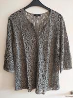 BONITA Bluse Spitzenbluse Spitze Gr. 44 oliv khaki Nordrhein-Westfalen - Herne Vorschau