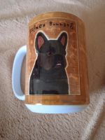 Großer Kaffee Becher Tee Pott Hundemotiv French Bulldog Braun Hamburg - Wandsbek Vorschau