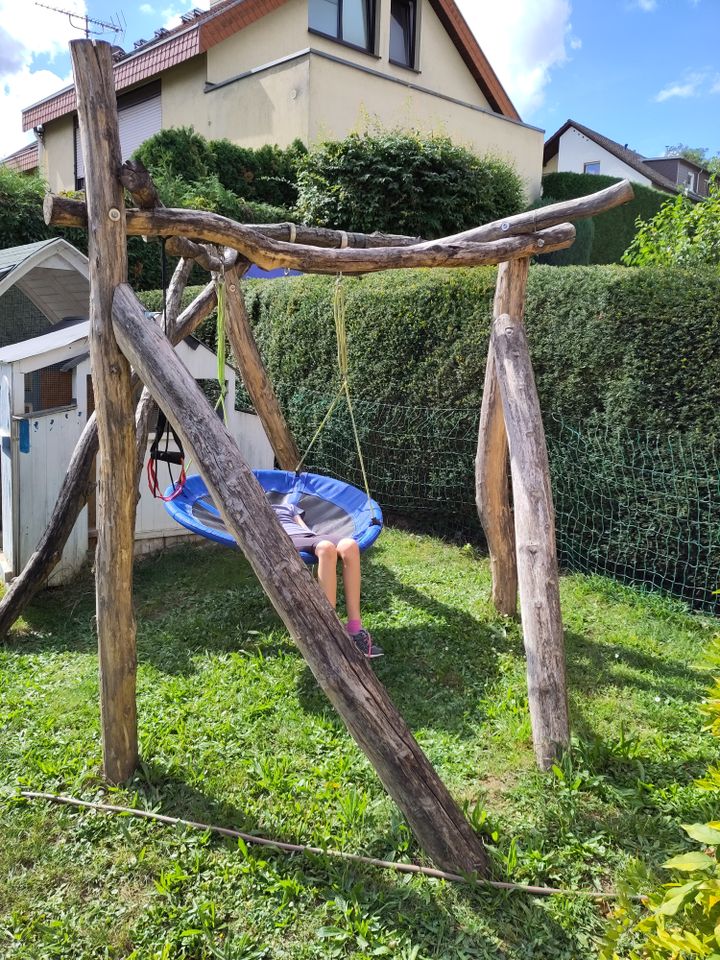 Klettergerüst Gartengerüst aus Naturstämmen (Robinie) in Pfinztal