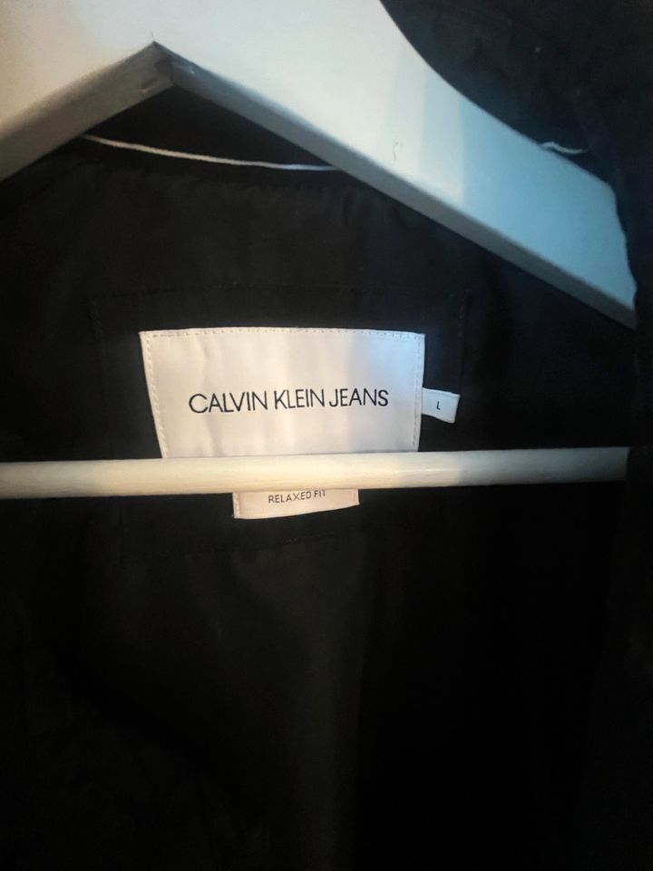 Calvin Klein Jeans Herren Hemd dünne Jacke Größe L wie neu in Recklinghausen