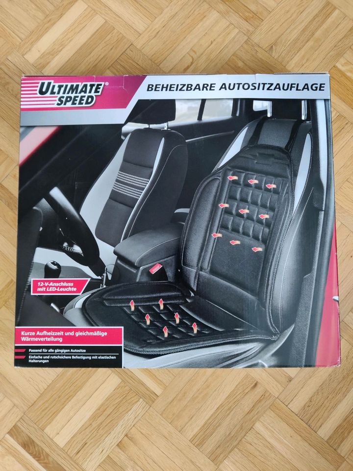 Beheizbare Autositzauflage NEU in Laufach