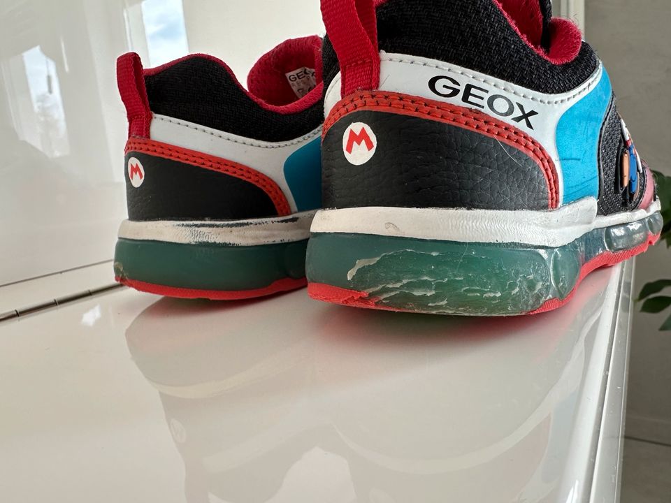 Sneaker von Geox, Leder, Super Mario, Größe 32 in Wenden