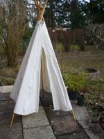 Tipi Spielzelt für Kleinkinder aus dickem Baumwoll- Canvas beige Bayern - Eichenau Vorschau