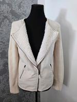 Cecil Jacke Strickjacke Cardigan Biker Creme Gr. S/36 NP. 60€ Berlin - Hellersdorf Vorschau