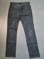 Hose schwarz Jeans Jeanshose verwaschen Größe 36 Bayern - Straubing Vorschau