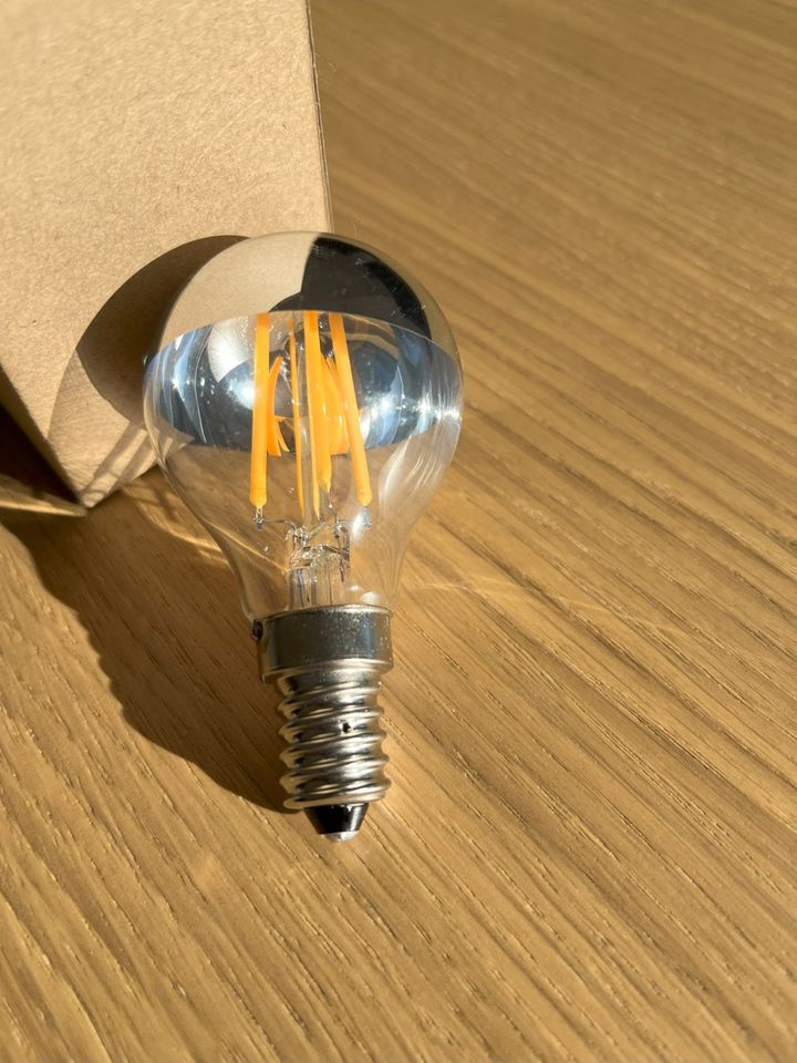 Kopfspiegellampe LED Filament warmweiß G45 E14 4 Watt in Dresden