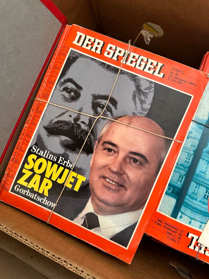 DER SPIEGEL Jahrgang 1985 Hefte komplett Perestroika Wende 2+4 in Bannewitz