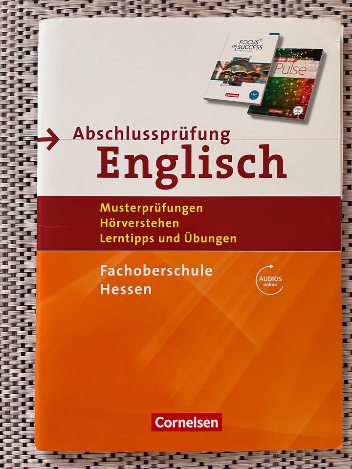 Abschlussprüfung Englisch Fachoberschule Hessen Cornelsen in Rüsselsheim