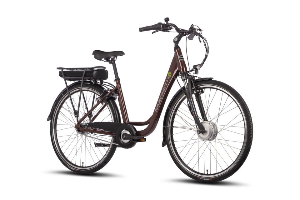 SAXONETTE City Plus E-Bike ruby red glänzend in München