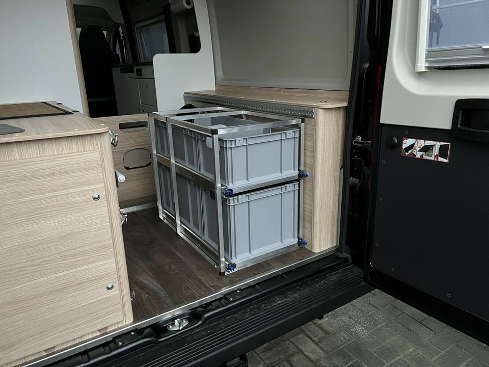 Heckauszug / Auszug 90cm Camper-Kastenwagen-Pössl-Ducato-Cliff in  Niedersachsen - Varel, Kastenwagen (Wohnmobil) gebraucht