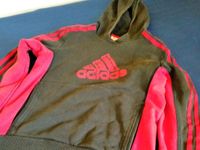 Adidas Hoodie schwarz rot Größe 140 Niedersachsen - Hatten Vorschau