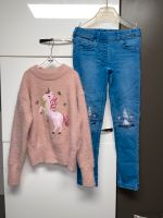 C&A Palomino Kombi Größe 140 Jeans Hose Pullover Einhorn Nordrhein-Westfalen - Gladbeck Vorschau