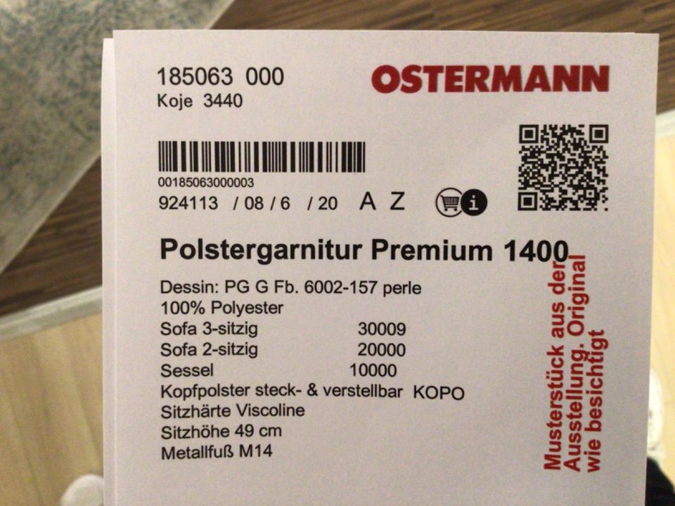 Polstergarnitur Premium 1400 in Witten