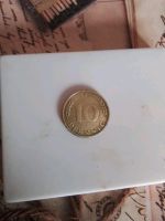 10 Pfennig Münze Bank Deutscher Länder (D) von 1949 Sachsen - Glauchau Vorschau
