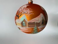 Fensterschmuck Weihnachtsdekoration Kugel Orange Weihnachten Sachsen - Zwoenitz Vorschau