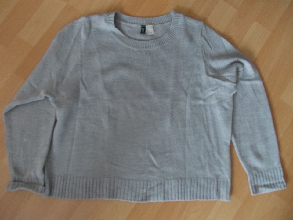 grauer Pullover, Pulli von H&M Größe L in Kiel