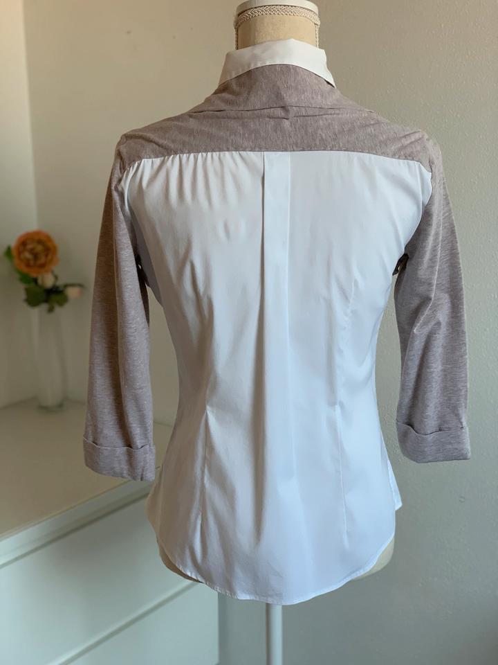 Weiße Bluse im 2 Teiler Optik von Brunello Cucinelli Gr. M in München