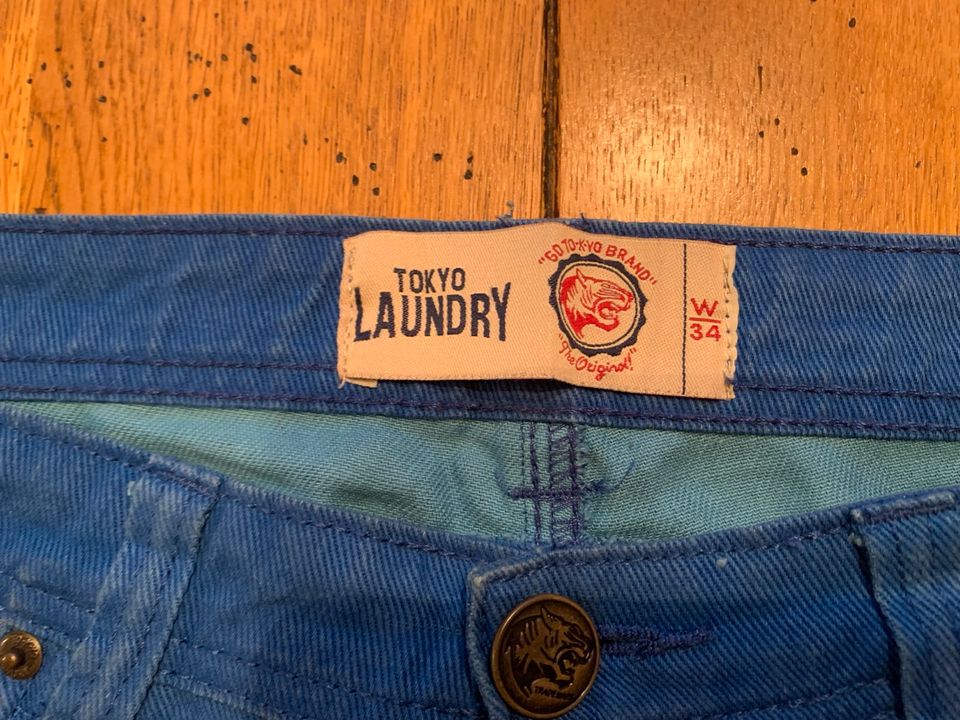 Herrenjeans, Tokyo Laundry, neuwertig! in Mandel