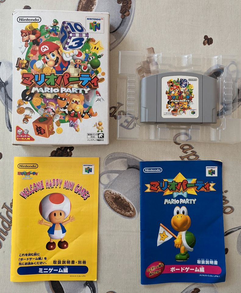 Mario Party 1 - N64 Nintendo 64 - Original - Japanisch in Hoya