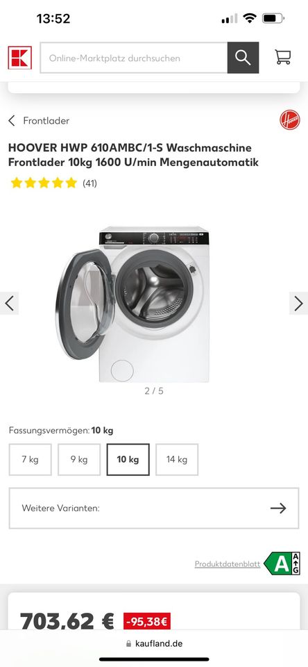 Waschmaschine in Karlsruhe