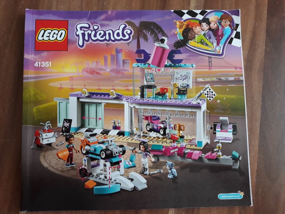 Lego Friends 41351 Tuning Werkstatt in Überherrn