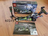 Lego Technic 42103 Dragster Rennauto in OVP + Anleitung Mecklenburg-Vorpommern - Neubrandenburg Vorschau