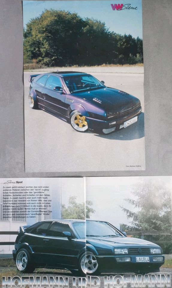 VW Corrado Tuning Berichte 2,0 16V G60 VR6 Rieger TDI Breit BBS in Hanau