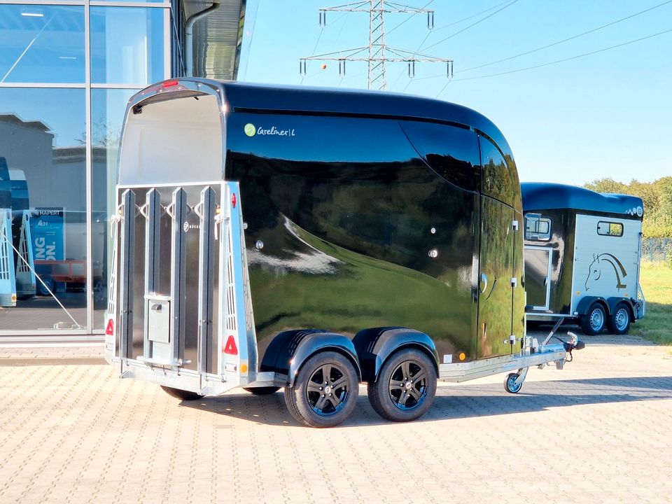 Pferdeanhänger Careliner L Panoramadach MITTELPFOSTENTRENWAND in Stelle