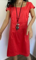 Sommerkleid Etuikleid lachsrot rot Gr. 44 Bayern - Nordhalben Vorschau