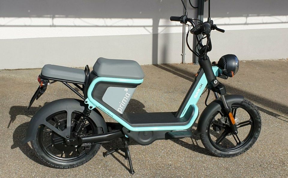 SAXXX Prima E neues Modell 48V 1.000W Motor 20Ah Akku Alarm NEU! in  Baden-Württemberg - Crailsheim | Motorroller & Scooter gebraucht | eBay  Kleinanzeigen ist jetzt Kleinanzeigen