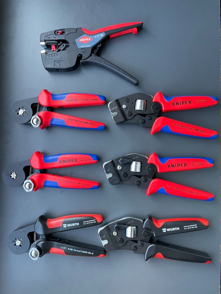 Knipex Würth Selbsteinstellende Crimpzange Twin NextStrip in Braunschweig