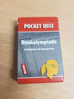 Pocket Quiz Denkolympiade 50 Rätsel, Fragen Leipzig - Großzschocher Vorschau