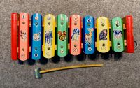 Kinder Musik Instrument Xylophon mit Tier Motiven Blech Spielzeug Niedersachsen - Boffzen Vorschau