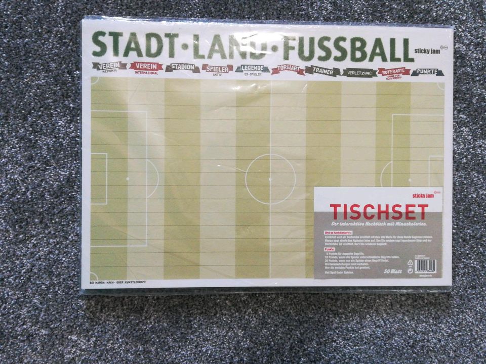 Stadt Land Fussball Spiel in Hörstel