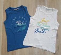 *** Zwei Tanktops T-Shirts ärmelfrei Gr. 140 für Jungen *** Bayern - Feucht Vorschau