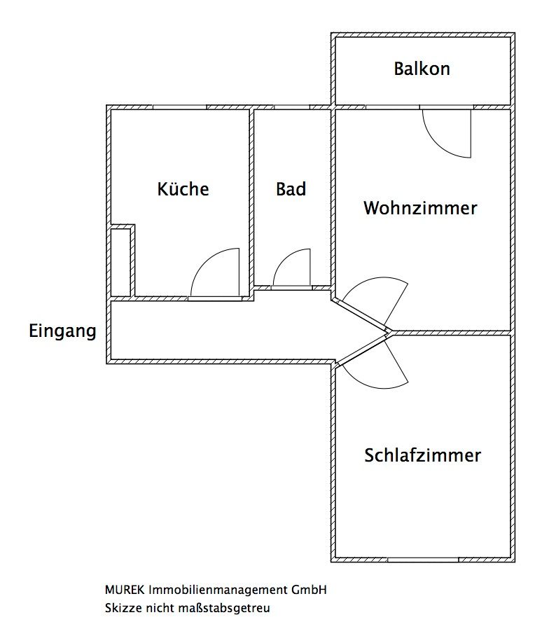 Modern + Saniert: 2-Zimmerwohnung mit Balkon in Magdeburg