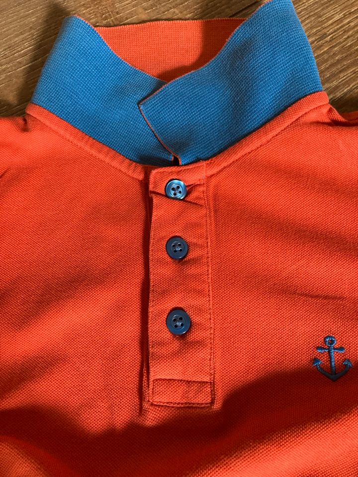 Wie neu: schönes Poloshirt TCM Gr.146/152 Biobaumwolle in Wedel