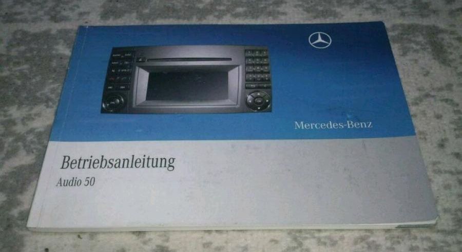 Mercedes Audio 50 APS Navi Betriebsanleitung Bedienungsanleitung in Neukirchen-Vluyn