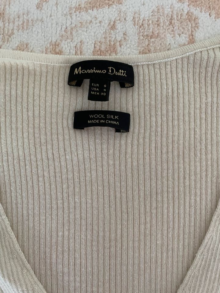 Massimo dutti Oberteil Creme S in Hamburg