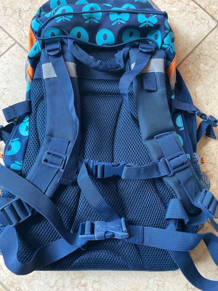 !!! TOP !!! Smafolk Kinder Rucksack mit Äpfeln blau in Duisburg