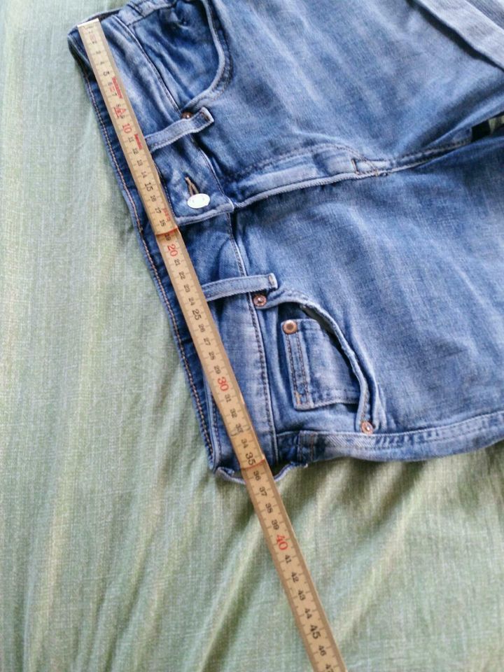 Jeans Hose Gr.34   Relax Shorts Mädchen  denim blau in Rosenberg