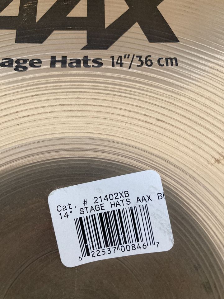 Sabian AAX Stage Hats 14“ in Remagen