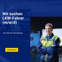 Kraftfahrer im Nahverkehr / CE (m/w/d) bis 18,-€ Schleswig-Holstein - Ahrensburg Vorschau