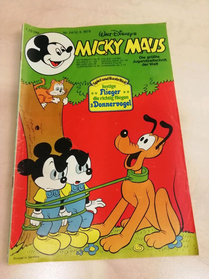 Speicherfund Comic 18 Stück Micky Maus aus 1979 in Rödersheim-Gronau