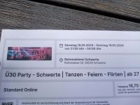 2 online Tickets Ü30 Party Schwerte Rohrmeister 18.05.24 Nordrhein-Westfalen - Hagen Vorschau