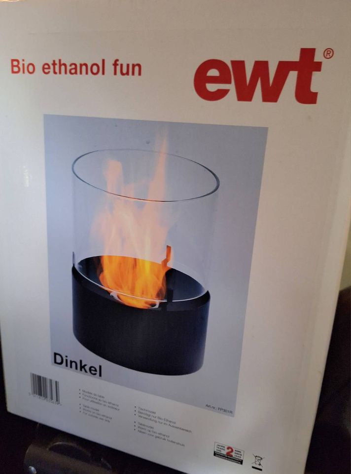 TischKaminfeuer Ethanol ungenutzt Blickfang in Dresden