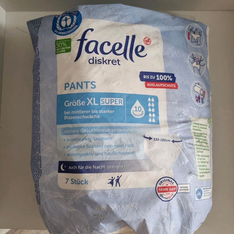 facelle diskret Pants Gr. XL Super 14 Stck. Blasenschwäche unisex in Jüchen