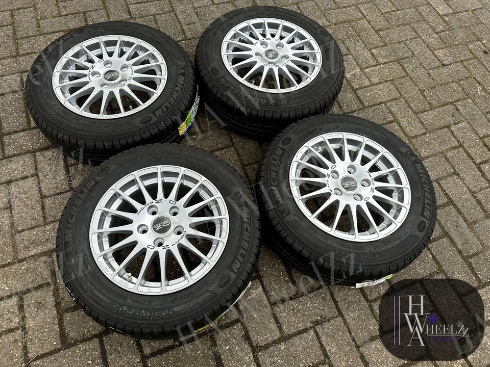 OZ Superturismo GT Alufelgen NEU Sommerräder MICHLIN Reifen ➡️ 15 Zoll 5x112 ➡️ 195/65 R15 Sommerreifen Reifen Felgen ➡️ Sommer NUR FÜR VW Golf 5 Plus Jetta Touran 1 und Skoda Octavia 1Z in Bünde