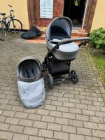 Kinderwagen Jedo Koda grau + Babywanne, Wickeltasche, Mückennetz Rostock - Evershagen Vorschau