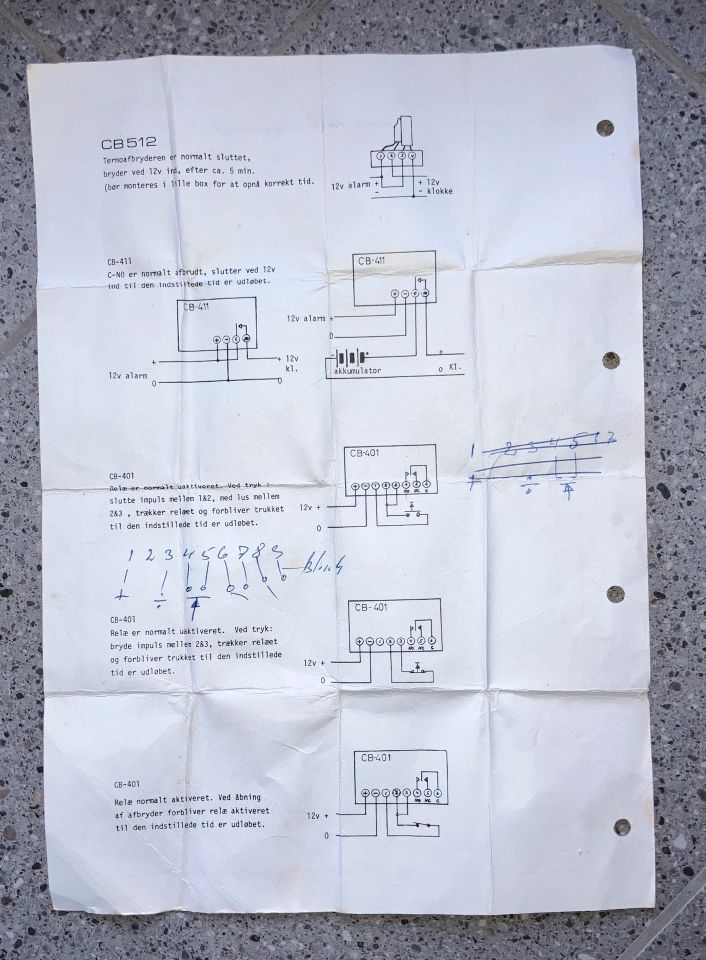 Alarmanlage Boot Bootsalarmanlage Alarm Parts Denmark 12V in Süderhackstedt